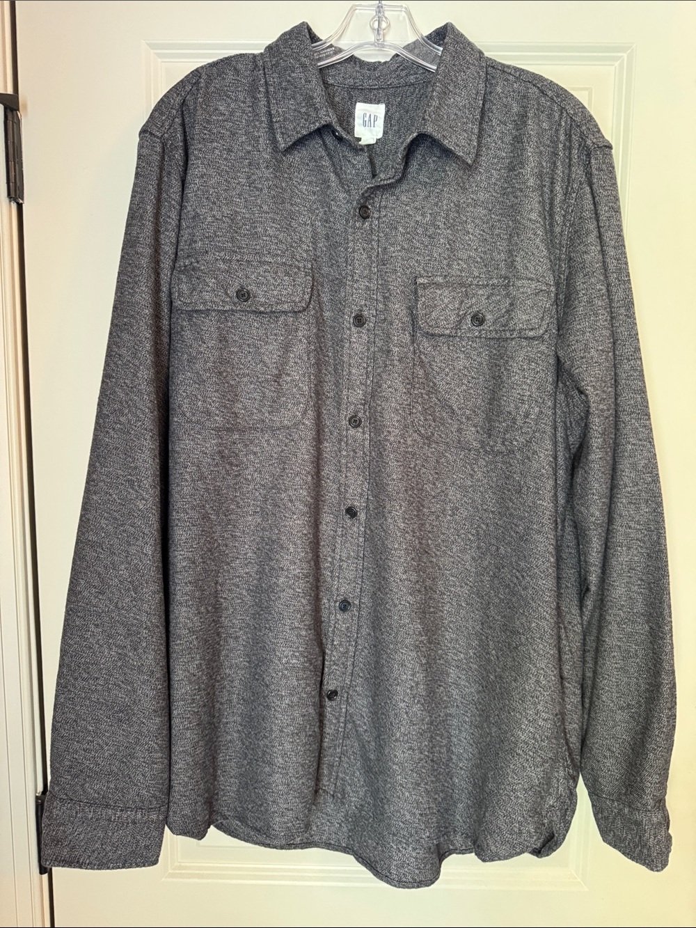 GAP Men's Gray Lightweight Shirt Jacket